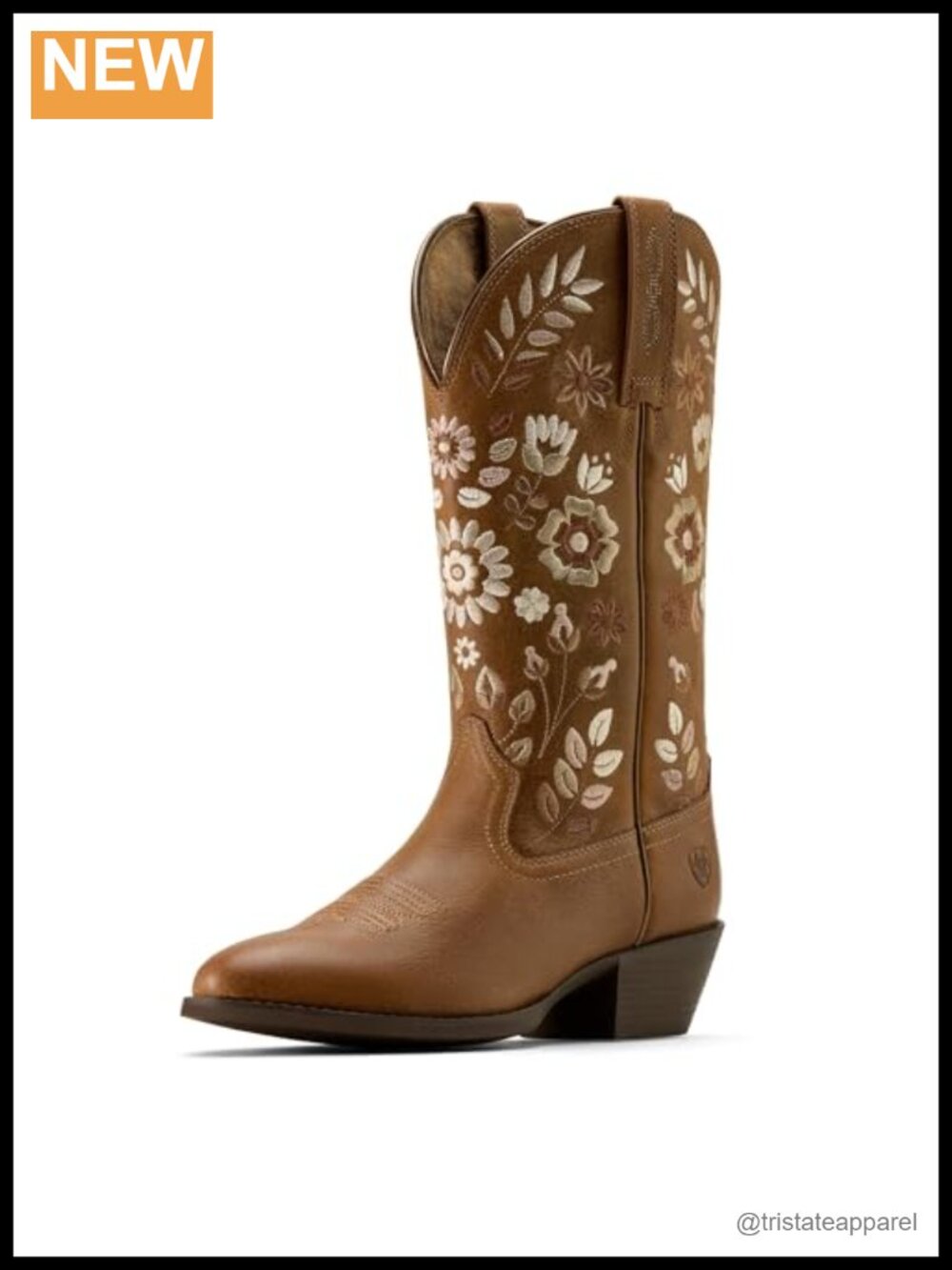 R Toe Western Boot with ATS Technology, Duratread Sole